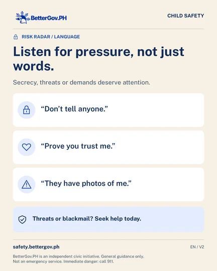 Listen for pressure, not just words.